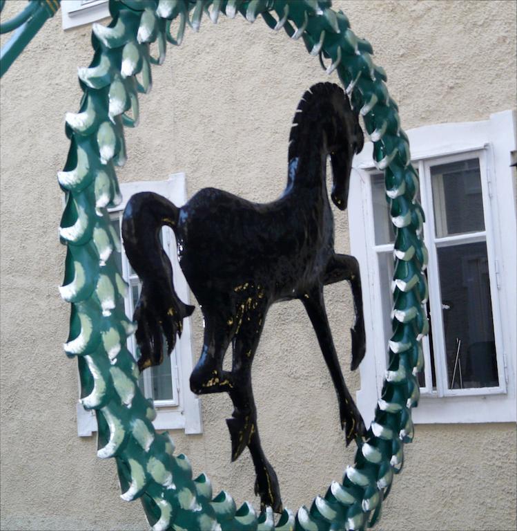 Hotel Schwarzes Roessl Salzburg Dış mekan fotoğraf
