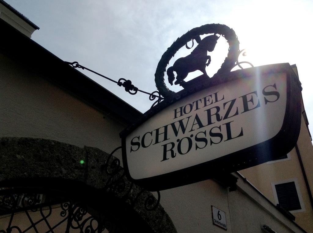 Hotel Schwarzes Roessl Salzburg Dış mekan fotoğraf